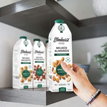 Elmhurst Almond Milk Pure Ingredients for Health Lovers