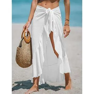 CUPSHE Women's Lightweight Sarong Swim Cover-Up - One Size