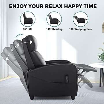 Adjustable Massage Recliner Chair for Ultimate Relaxation