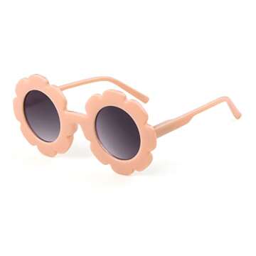 ADE WU Kids Sunglasses - UV400 Protection Flower Design