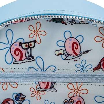 Loungefly Backpack Spongebob Squarepants - Sponge Bob Gary - Backpack - Spongebob Squarepants - Cute...