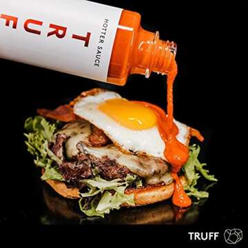 Gourmet TRUFF Hot Sauce with White Truffle and Jalapeño