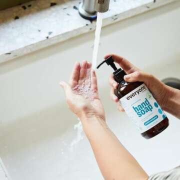 Everyone Liquid Hand Soap, 12.75 Ounce (Pack of 1), Pacific Eucalyptus, Plant-Based Cleanser with Pure Essential Oils