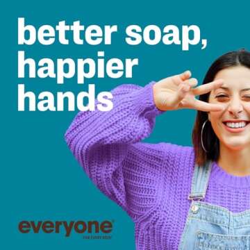 Everyone Liquid Hand Soap, 12.75 Ounce (Pack of 1), Pacific Eucalyptus, Plant-Based Cleanser with Pure Essential Oils