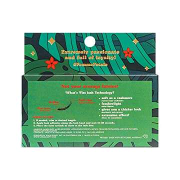 KARA BEAUTY Zodiac 3D Faux Mink Flat Lashes for Scorpio