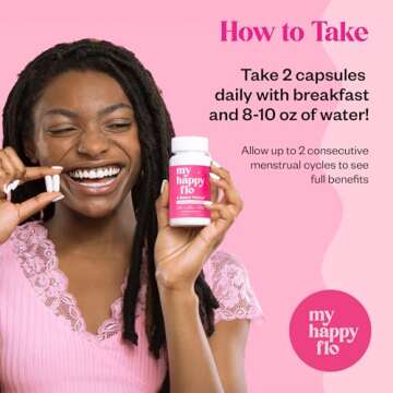 My Happy Flo PMS Support Supplements for Women’s Health