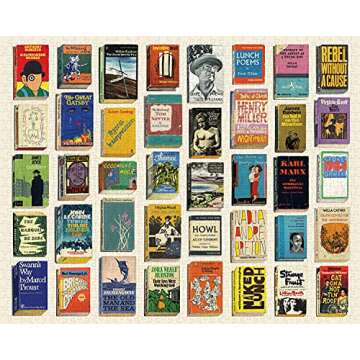 Classic Paperbacks 1,000 Piece Jigsaw Puzzle