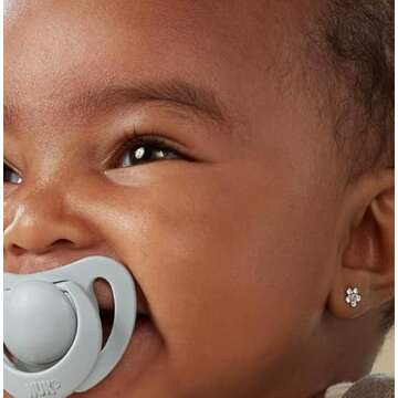 NUK Orthodontic Pacifiers - Light Blue-Blue - 6-18 Months | BPA Free 2-Pack