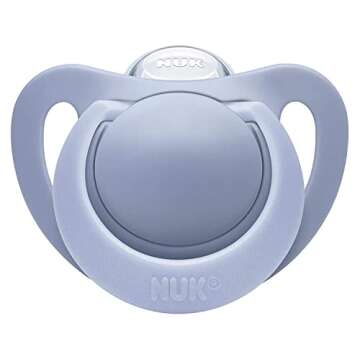 NUK Orthodontic Pacifiers - Soothing for Breastfed Babies | 6-18 Months