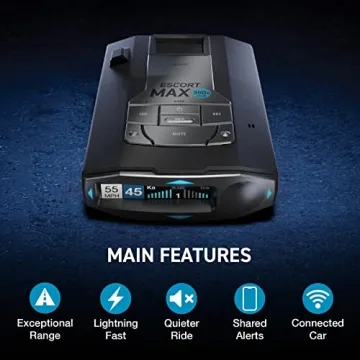 Escort MAX 360c MKII Radar Detector with Superior Detection Performance