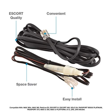 Escort MAX 360c MKII Radar Detector with Superior Detection Performance
