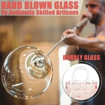 Unique Pink Purse Vase - Handcrafted Glass Flower Holder