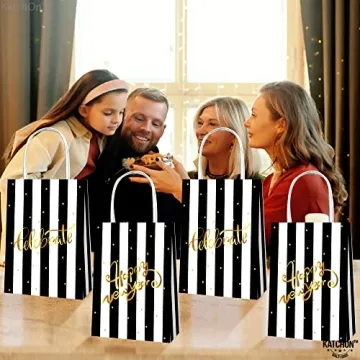 KatchOn Happy New Year Gift Bags Pack of 12 for 2025
