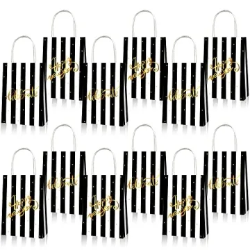 KatchOn Happy New Year Gift Bags Pack of 12 for 2025
