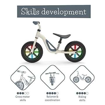 Chillafish Glow Balance Bike for Toddlers 18-48 Months