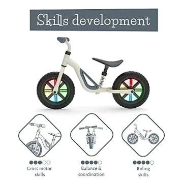 Chillafish Glow Balance Bike for Toddlers 18-48 Months