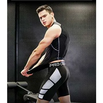 Men's Compression Shorts 3 Pack - Comfortable Sports Gear