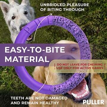 Puller Outdoor Dog Ring Toys for Fun & Fitness