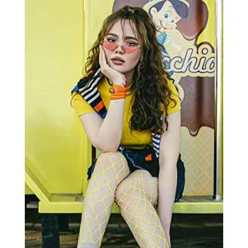 Yahenda 8 Pairs Fishnet Stockings for Women - Stylish and Comfortable