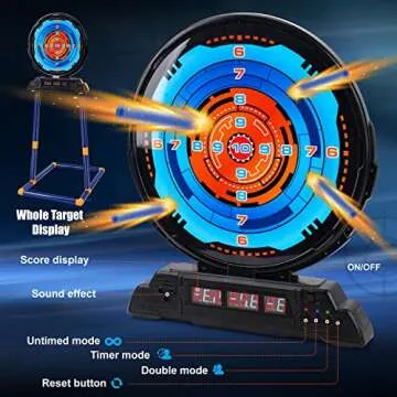 TOY Life Nerf Blaster Set for Kids Age 8-12 Remote Shooting Fun