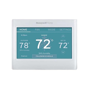 Honeywell Home RTH9600WF Smart Color Thermostat Energy Star Wi-Fi Programmable Touchscreen Alexa Rea...