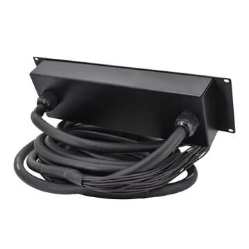 PRORECK Rack Mount 24-Channel TRS XLR Snake Cable - 5ft & 30ft