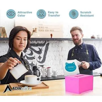 Adir Suggestion Box with Lock – Secure Donation Box