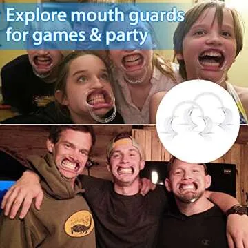 EZGO 20 Pieces (Size M) C-Shape Teeth Whitening Cheek Retractor, Disposable Dental Mouth Opener, Dental Lip Cheek Retractor for Mouthguard Challenge Game