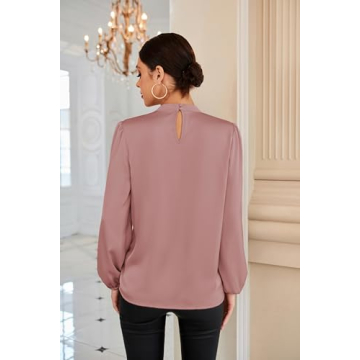 GRACE KARIN Satin Blouses for Elegant Spring Fashion