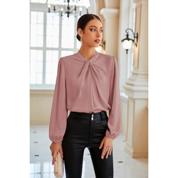 GRACE KARIN Satin Blouses for Elegant Spring Fashion