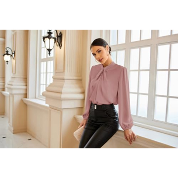 GRACE KARIN Satin Blouses for Elegant Spring Fashion