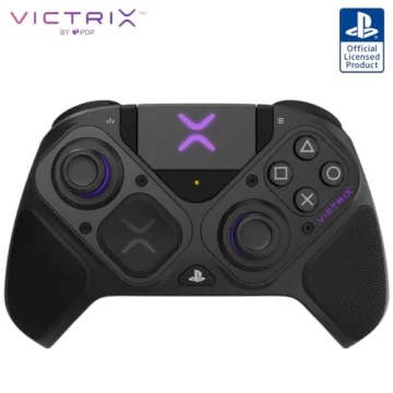 PDP Victrix Pro BFG Wireless Gaming Controller for Playstation 5 / PS5, PS4, PC, Modular Esports Gam...