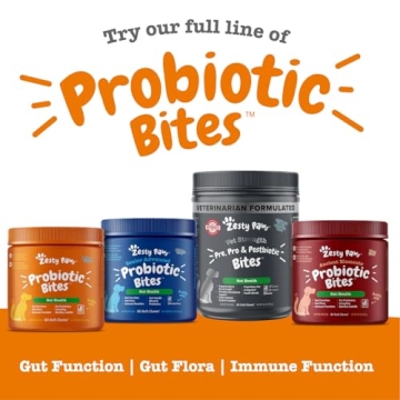 Zesty Paws Probiotics for Dogs - Gut Health & Immune Support