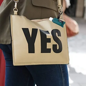 Secure Lip Balm Holder Keychain Set by WK IEASON