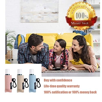 Secure Lip Balm Holder Keychain Set by WK IEASON