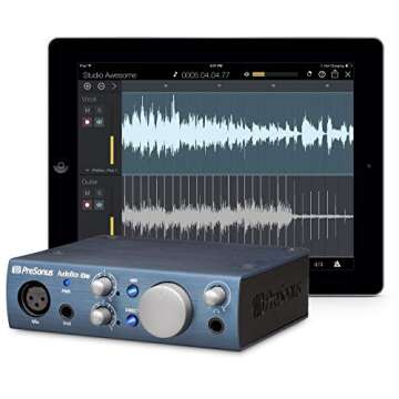 Presonus Audiobox iOne Channel for iPad & PC Recording