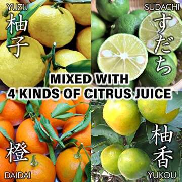 chaganju Ponzu Sauce (yuzu blend) Dressing Japanese Handmade【No chemical seasonings Non-GMO】 Nat...