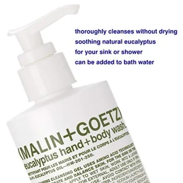 MALIN+GOETZ Eucalyptus Luxury Hand + Body Wash 8.5 fl oz