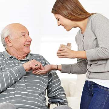 Chengu Wood 7 Day Weekly Pill Organizer Vitamin Dispenser Wooden Pill Case Container Box for Vitamin Fish Oil Pills Supplements, Arthritis Friendly, Outdoor Travel