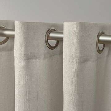 Exclusive Home Loha Linen Curtain Panels for Elegant Spaces