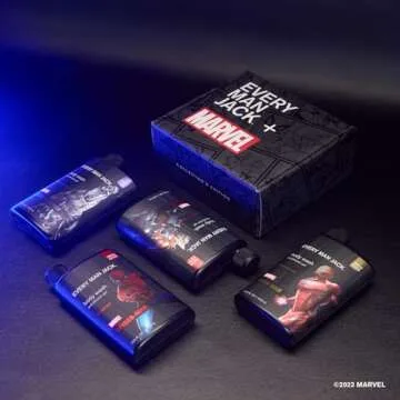 Every Man Jack Marvel Body Wash Set for Men & Boys