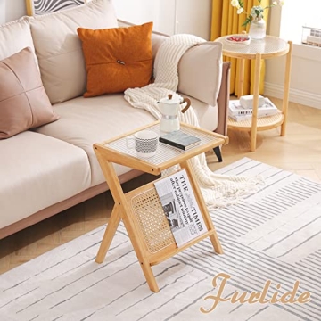 Furlide Rattan Side Table Eco-Friendly and Stylish Furniture