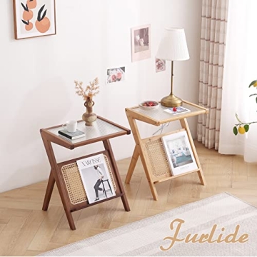 Furlide Rattan Side Table Eco-Friendly and Stylish Furniture