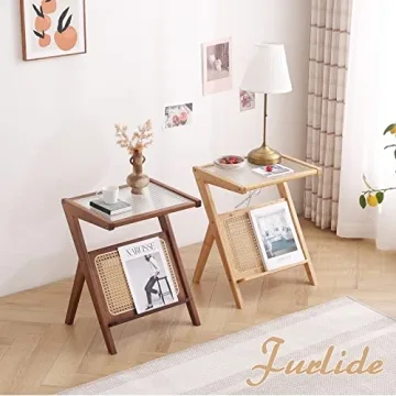 Furlide Rattan Side Table Eco-Friendly and Stylish Furniture