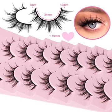 Manga Natural Look False Eyelashes for Anime Lovers