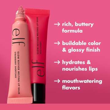 e.l.f. Glow Reviver Melting Lip Balm for Glossy Lips