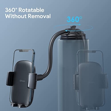 Qifutan Car Phone Holder - Long Arm Dashboard Mount