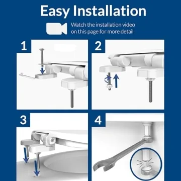 Mayfair Caswell Slow-Close Toilet Seat Easy Clean Durable