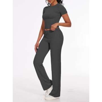 Chic AnotherChill Women's 2 Piece Lounge Set for Comfort