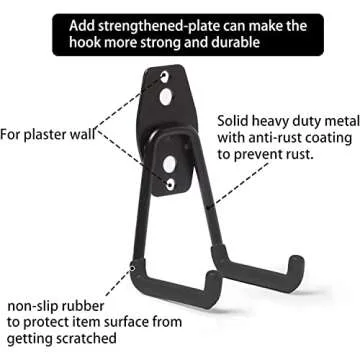 NETWAL Heavy Duty Garage Hooks for Ultimate Organization